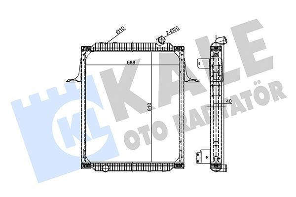 Su Radyatörü  KALE 359130