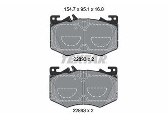 Fren Disk Balata Ön VALEO 671916  A0004202806 A0004201103 4201103 0004201103 4207405 0004207405 4208302 0004208302 4209702 0004209702 A0004203504 A0004205904 A0004207405 A0004208302 A0004209702