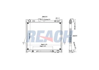 Su Radyatörü  MGA 87073  8973333532 5002561 8973333522 8973579000 8973630640 8973630660 8973678850 97333352
