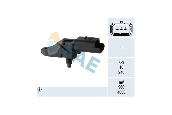 MAP Sensörü  Citroen Grand C4 Picasso (10.2006->)  ZEGEN ZMPS1028