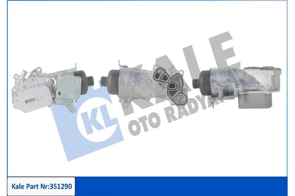 Motor Yağ Soğutucu  Citroen C4 Aircross (04.2012->)  KALE 351290