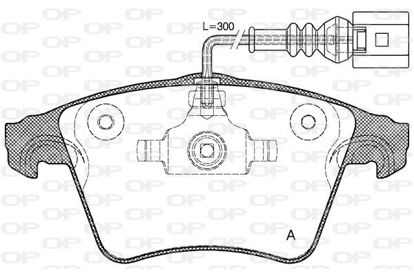 Fren Disk Balata Ön OTOZONE FDO7025