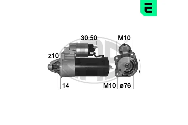 Marş Dinamosu  Ford Escort S.Wagon (1986->)  ERA 220167A