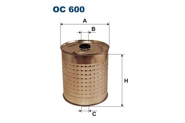 Yağ Filtresi  FILTRON OC 600