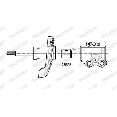 Amortisör Ön Sağ veya Sol Toyota Corolla Sedan / HB (E21)(2019->)  MONROE G8697