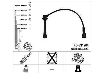 Buji Kablosu  NGK 44314  3370557B21