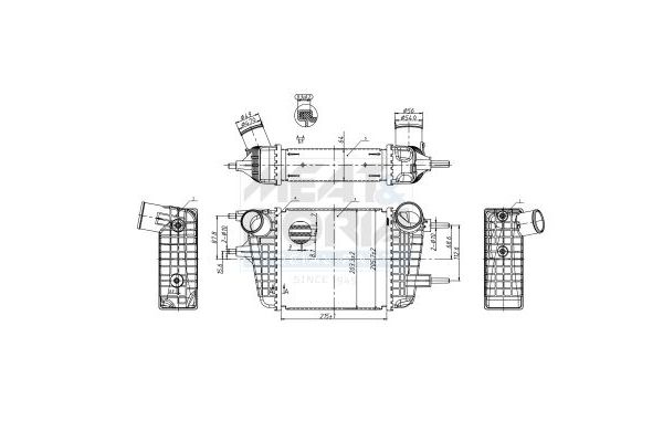 Turbo Radyatörü  MAHER 28107