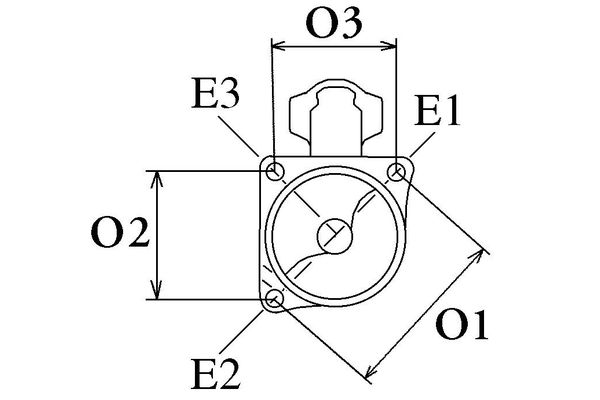Marş Dinamosu  HC-CARGO F 032 111 383