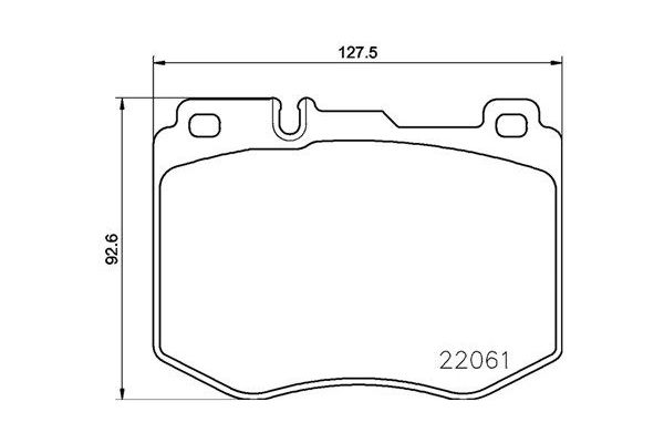 Fren Disk Balata Ön Mercedes C -Serisi Cabrio (BM 205)(07.2016->)  MAGNETI MARELLI 363700450120