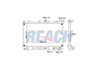 Su Radyatörü  BEHR CR 1084 000P  17117788903 17117558480 17117788904 17117790297 17117794488 7558480 7788903 7790297 7794488 17112468099