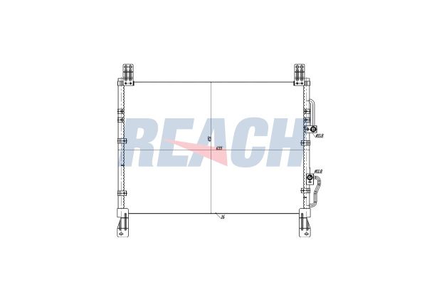 Klima Radyatörü  MGA 82598