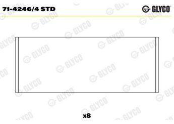Kol Yatak (STD)  ŞAHİN 4704-MX STD  606T4 0606.T4