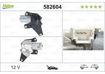 Silecek Mekanizma Motoru Arka VALEO 582604  8200734582