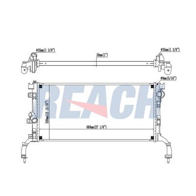 Su Radyatörü  Renault Laguna Grandtour (2007->)  MGA 87164
