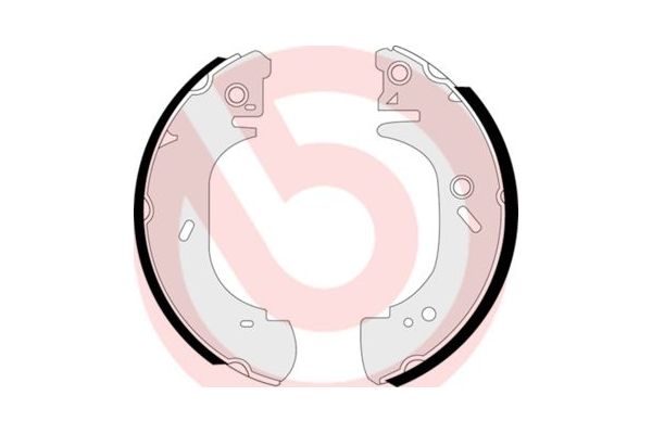 Fren Pabuçlu Balata Arka BREMBO S 24 527