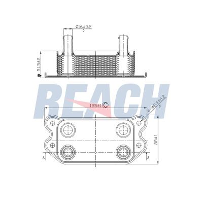 Motor Yağ Soğutucu  GVA 4299004