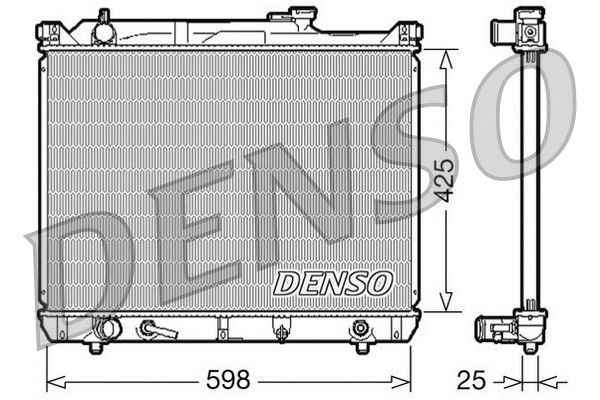 Su Radyatörü  DENSO DRM47021