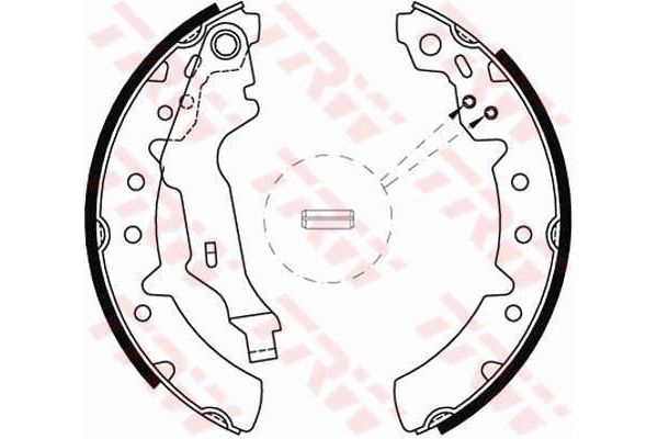 Fren Pabuçlu Balata Arka TRW GS8603
