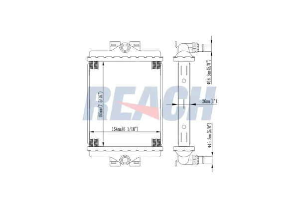 Su Radyatörü  BMW 3 Serisi Sedan (F30N)(09.2015->)  MAHER 19060