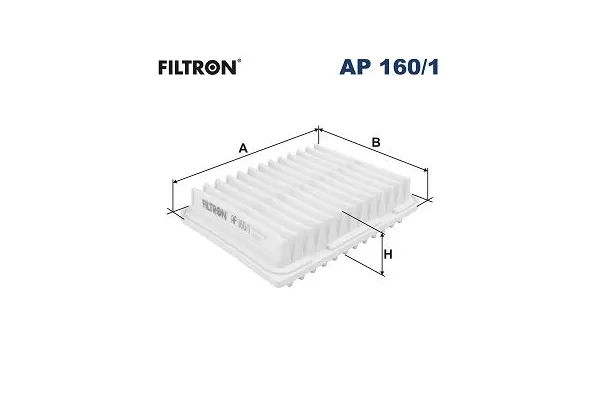 Hava Filtresi  Toyota Yaris (XP13)(2017->)  FILTRON AP 160/1
