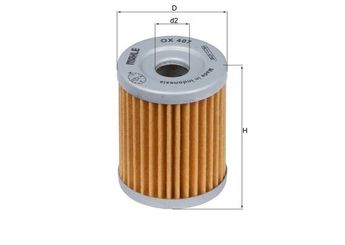 Yağ Filtresi  MAHLE OX 407  1651019B00 3522720000 52010S002 1651025C00 16510-25C00 1651024501 1651025501 1651025C00000 15400L4A000 15400L4A0002 5RU1344000