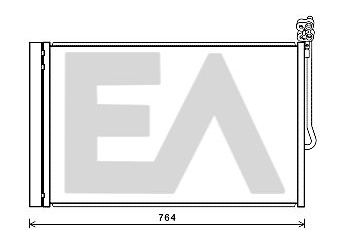 Klima Radyatörü  DELPHI CF20257  CF20257 7P0820411A 7P0820411B 95857311100 8103099 0810.3099 8FC351343161 8FC 351 343-161 940157 940415 DCN02007