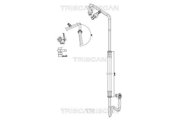 Klima Hortumu  RENAULT ORJINAL 924908344R