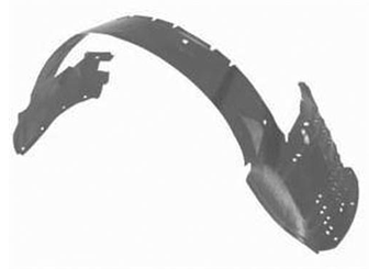 Çamurluk Davlumbazı Ön Sol EUROBUMP MER1540002  A1406980130