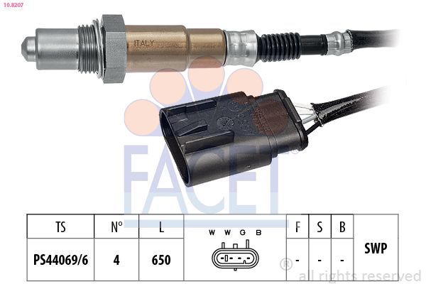 Oksijen (Lambda) Sensörü  Ford Ka (CCU)(2008->)  FIAT ORJINAL 55249880