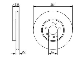 Fren Disk Ayna Ön Sağ ve Sol BOSCH 0 986 479 S15  A1244211612 A 124 421 16 12 A1244212712 A 124 421 27 12 A1294210312 A 129 421 03 12 1244211612 124 421 16 12 1244212712 124 421 27 12 1294210312 129 421 03 12