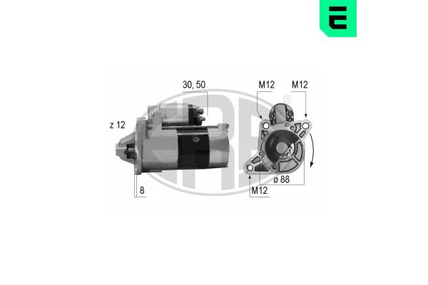 Marş Dinamosu  Mazda 5 Sedan (CR)(02.2005->)  ERA 220520A