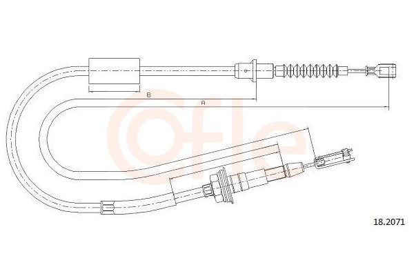 Debriyaj Teli  CAVO 3301 606
