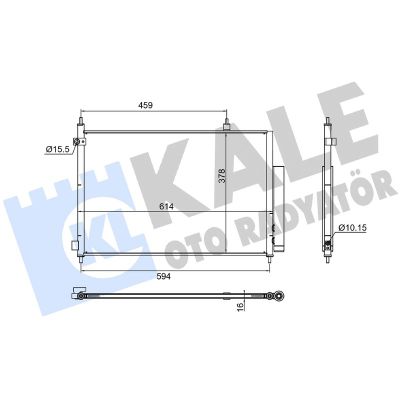 Klima Radyatörü  KALE 382650