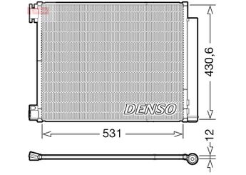 Klima Radyatörü  DENSO DCN23039  921008540R 921001829R 921004063R 921002969R