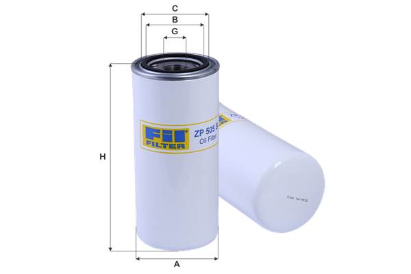 Yağ Filtresi  FIL FILTRE ZP 505 B