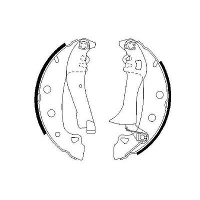 Fren Pabuçlu Balata Arka RECOVER 18086