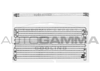 Klima Radyatörü  NRF 35154  3962652 8113015 0811.3015 8FC351300281 8FC 351 300-281 94403