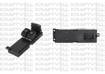 Cam Açma Düğmesi Ön Sol KRAFTVOLL 04050111  1J3959857B 1J3959857 1J3959857A