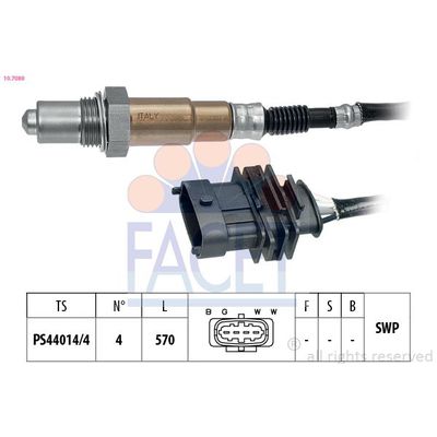 Oksijen (Lambda) Sensörü  Opel Meriva (2003->)  ZEGEN ZLS1014