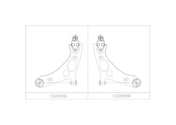 Salıncak Ön Alt Sağ RIW HY6117J  54501S1050