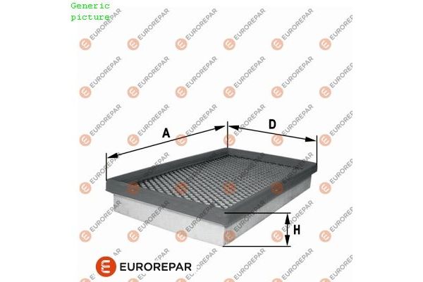 Hava Filtresi  Opel Movano (1998->)  EUROREPAR 1680352580