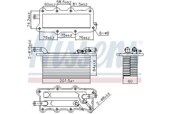 Turbo Radyatörü  Audi A3 Sedan (8VM)(04.2016->)  MGA 87238