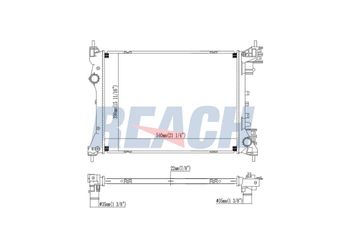 Su Radyatörü  KRAFTVOLL 08040110  50512102 50522910 50540515