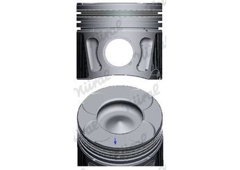 Piston (69.60MM-STD) (0.20MM KISA)  GOETZE 87-72660-STD-1  55267589 55267591 55212096 55212097 55212098 55229807 55229808 55229809 55229811 55267593 623734 623735 623738 625019 625020 625021 8743570010 55267588 55267590 55267592