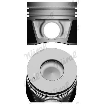 Piston (81.01MM-STD)  Seat Altea (5P1)(03.2004->)  KING PISTON 18-7094670