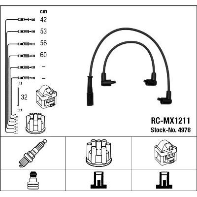 Buji Kablosu  NGK 4978