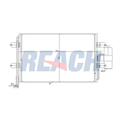 Klima Radyatörü  VALEO 814357