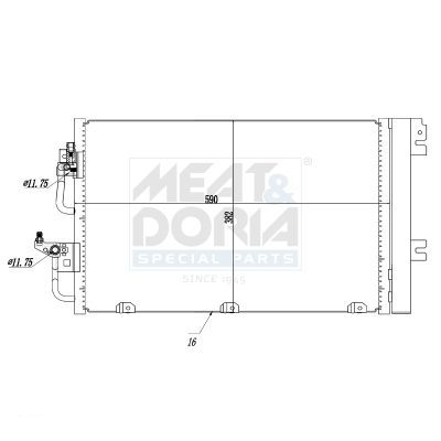 Klima Radyatörü  ASPART 6CAC1080