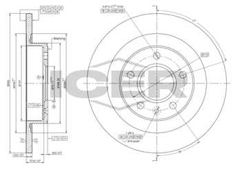 Fren Disk Ayna Arka Sağ ve Sol WALBURG WBD1420  13502137 13502138 13502139 13504280 23118061 569071 569075 569085 569099 13505762 1350 5762 1350 2139 2311 8061 13 502 137 1350 2137 1350 2138 1350 4280 23 118 061 5 69 071 5 69 075 5 69 085 5 69 099 95527033 95 527 033