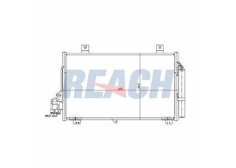 Klima Radyatörü  ORİS CMZ845016  GHT661480B BSS561480A GHT661480 GHT661480A GHT661480C
